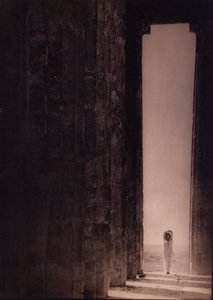 Isadora Duncan nel Partenone, Atene da Edward Jean Steichen